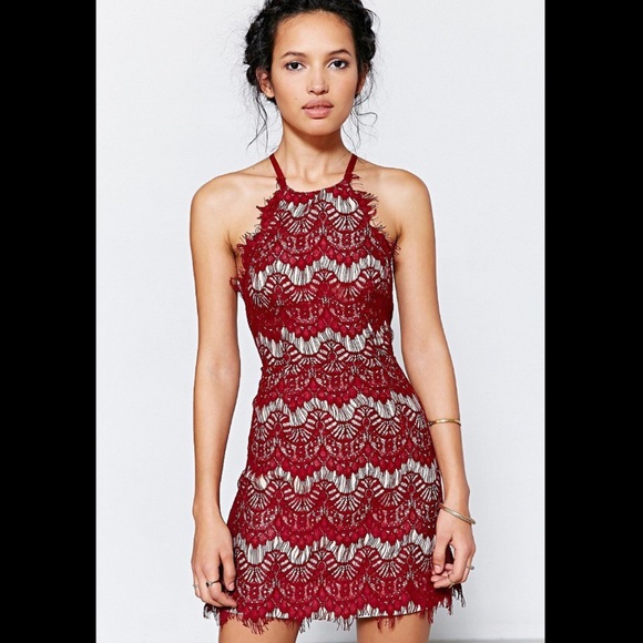 Urban Outfitters Dresses & Skirts - Urban Outfitters red halter dress